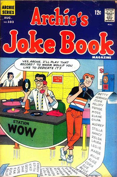 Archies Joke Book Magazine 103