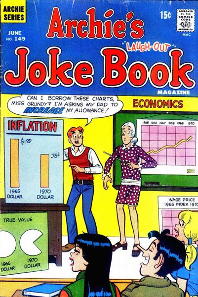 Archies Joke Book Magazine 149