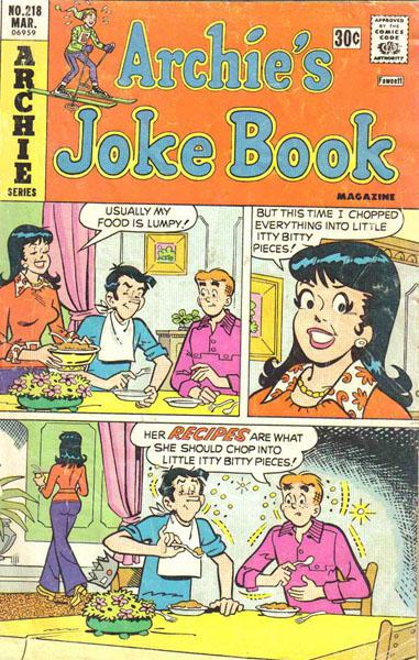 Archies Joke Book Magazine 218