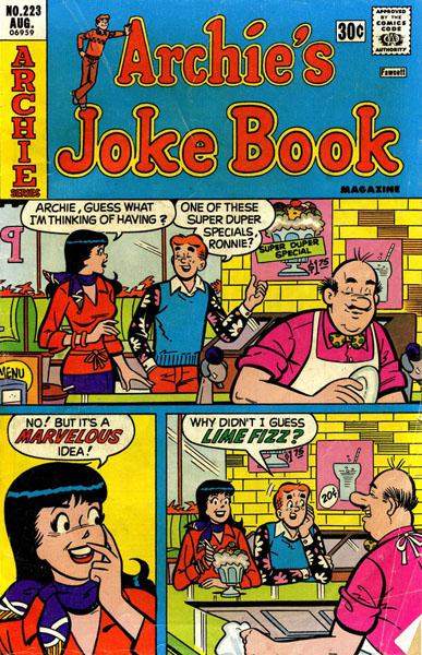 Archies Joke Book Magazine 223