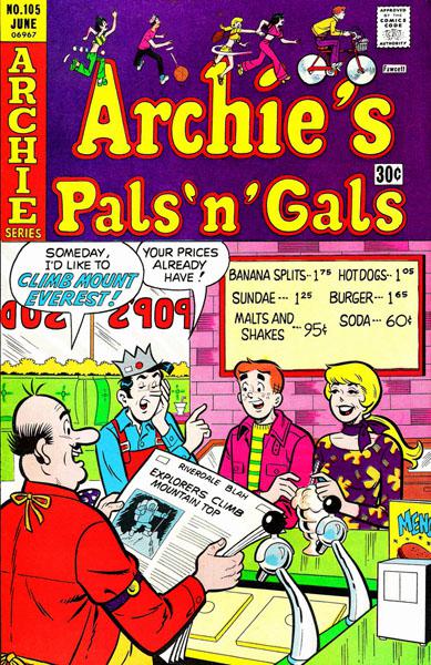 Archies Pals N Gals 105