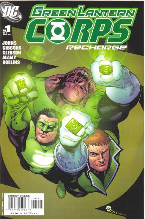 Green Lantern Corps Recharge 01