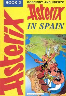 Asterix in Spain cover picture