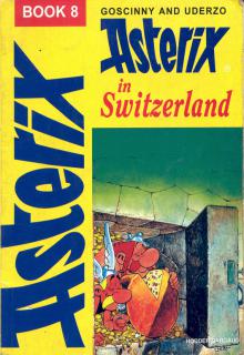 Asterix in Switzerland cover picture