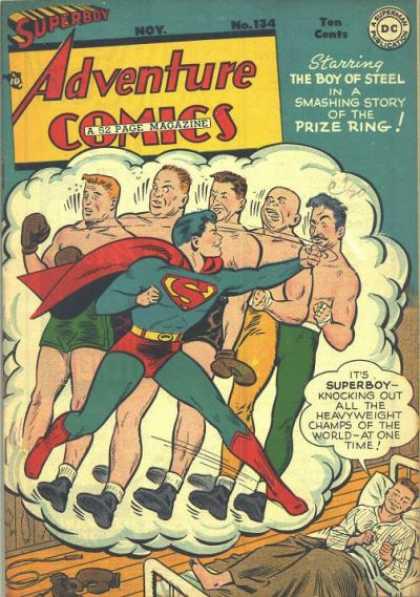 Adventure Comics 134  The Banner Of The Skull And Bones