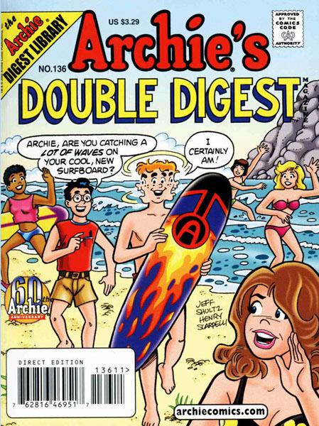 Archies Double Digest Magazine 136
