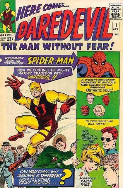 The Origin of the Daredevil