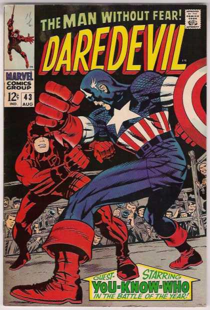 The Combat with Captain America