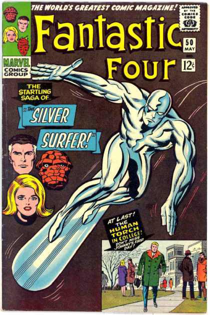 The Startling Saga of the Silver Surfer