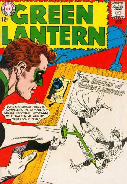 The Defeat of Green Lantern