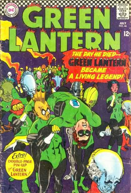 The Jailing of Hal Jordan