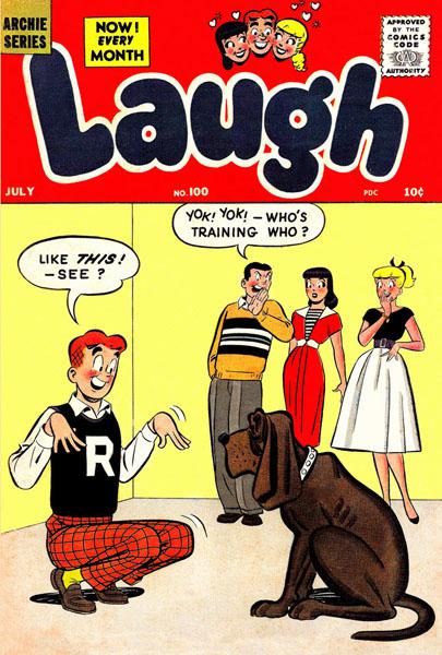 Laugh Comics 100