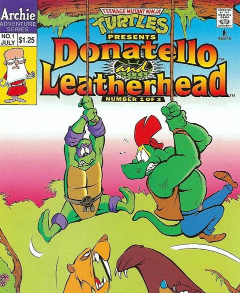 TMNT Presents Donatello and Leatherhead 01