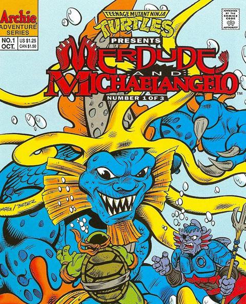 TMNT Presents Merdude and Michaelangelo 01