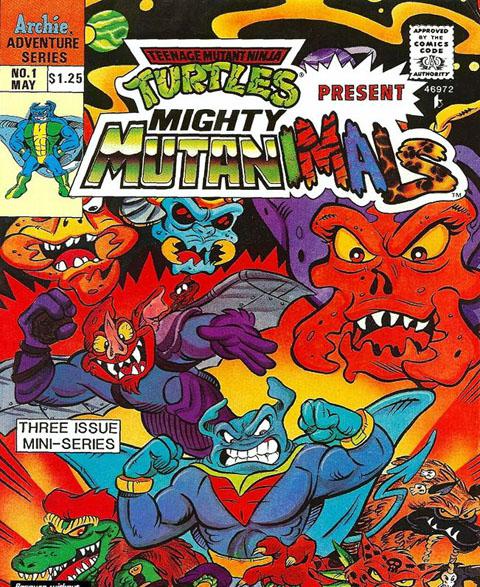 TMNT Present Mighty Mutanimals 01 Mini Series