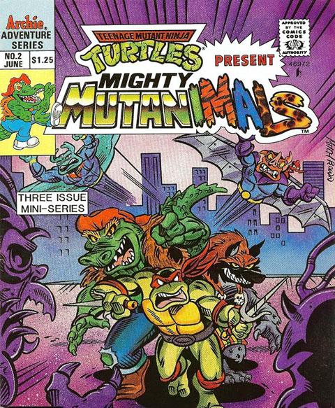 TMNT Present Mighty Mutanimals 02 Mini Series