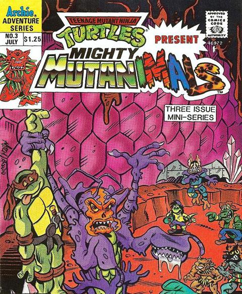 TMNT Present Mighty Mutanimals 03 Mini Series