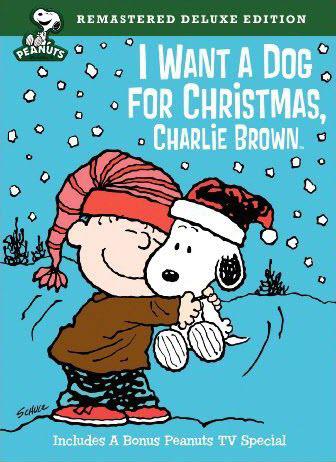 I Want A Dog For Christmas Charlie Brown
