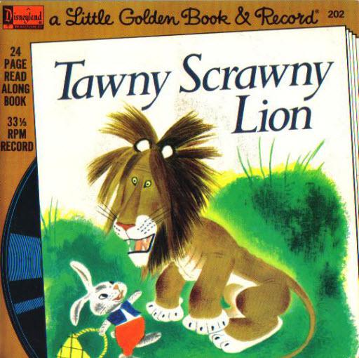 Tawny Scrawny Lion