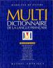 Multi Dictionnaire de la Langue Francaise cover picture